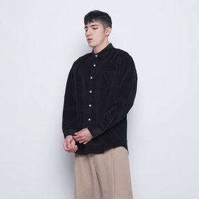 M201 coduroy over shirts black_(310592)