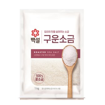 CJ제일제당 백설 구운소금1kg