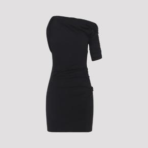 쟈크뮈스 DRW00143AJ00260 990 BLACK Jacquemus The Drapeado Mini Dress