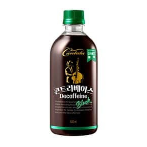 칸타타 콘트라베이스 콜드브루 디카페인 500ml 12페트