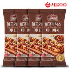 서울우유 냉동 미니피자 불고기치즈 95g X 4팩