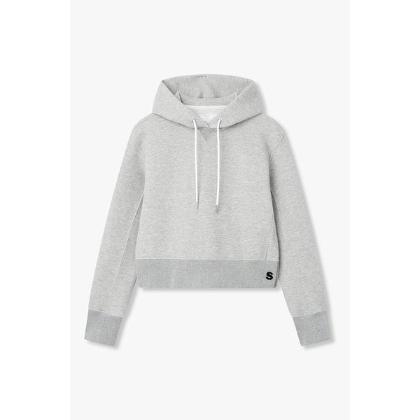 [CLASSICS]여성 스폰지 스웨트 후디_멜란지 그레이 6416120109000