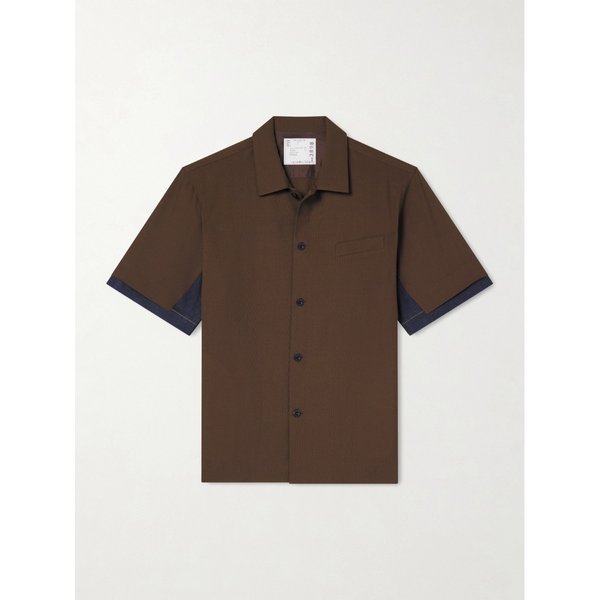 데님 트리밍 위빙 셔츠 46376663162959955