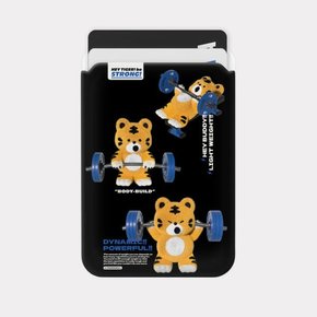/더나인몰 pattern hey tiger gym [맥세이프 카드슬롯]