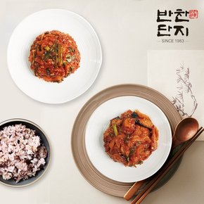 명태회무침 170g + 문어무침 130g