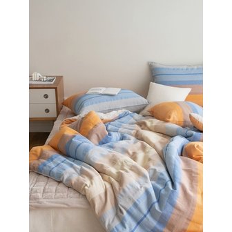 오리고 벨보아 오가닉코튼 차렵이불 SS 썬키스드워터