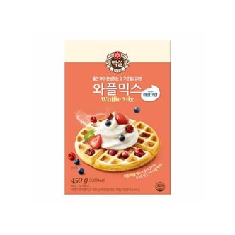  백설 와플믹스 450g 2개