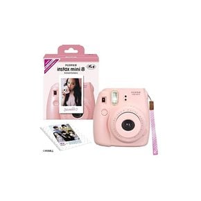 FUJIFILM 인스턴트 카메라 체키 instax mini 8 핑크 INS MINI PINK N