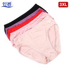 HM DY 18109-3XL 여성 쿨 인견 팬티 솔리드 빅사이즈 24ss