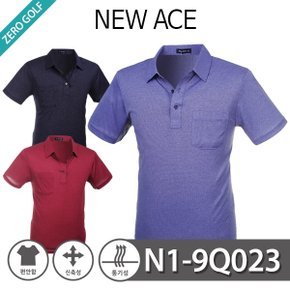 [NEW ACE] 뉴에이스 면 신축성 카라 반팔티셔츠 Model No_N1-9Q023