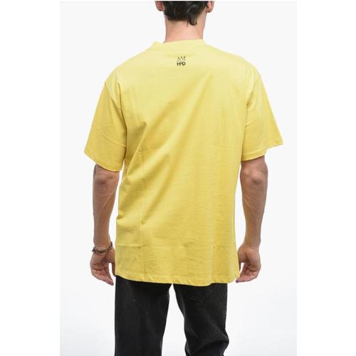 허니퍼킹디존 반팔 티셔츠 HFD07T301YELLOW Yellow