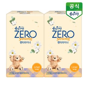 제로 영 팬티라이너 롱 40P x 2팩