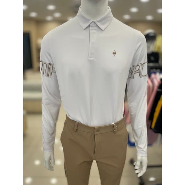 [여주점] 남성 레터링 티셔츠 GP321MTL93 WHTE