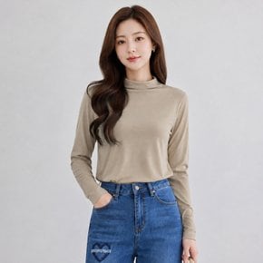 소프트 반하이넥 데일리 티셔츠_M2608TS080C