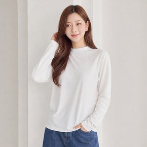소프트 반하이넥 데일리 티셔츠_M2608TS080C