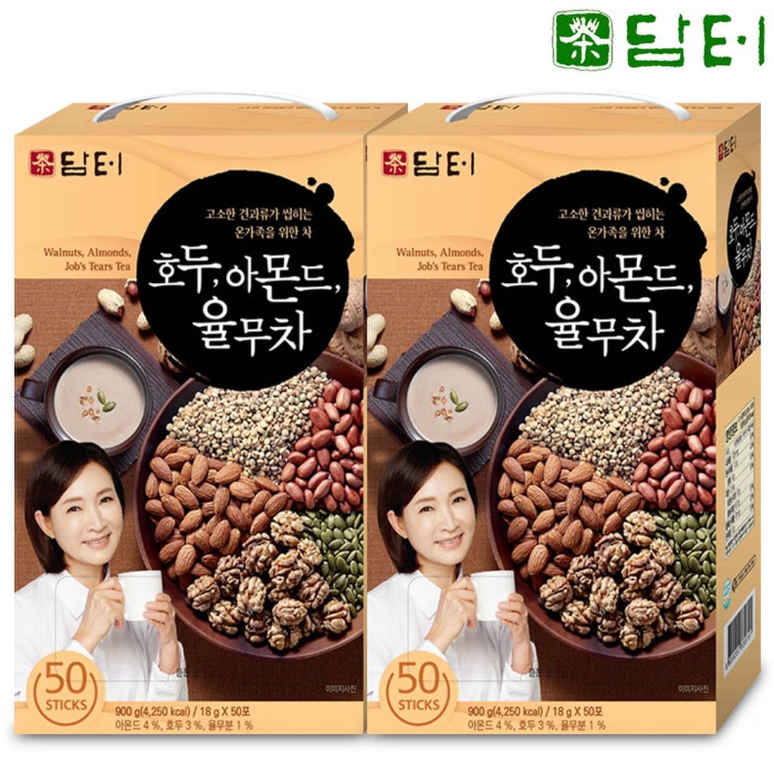 담터 호두 아몬드 율무차 50Tx2개, 믿고 사는 즐거움 SSG.COM
