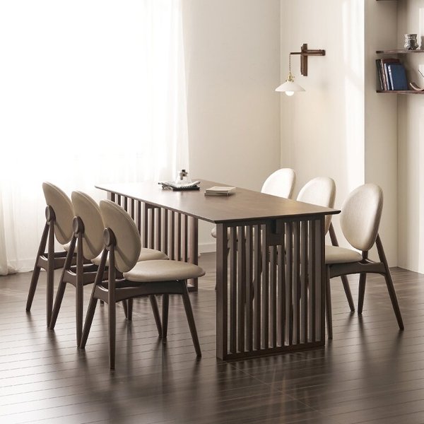 드숀 SC77 원목 6인 식탁 세트(의자) [착불]