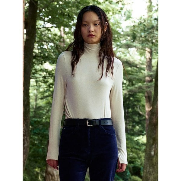 Essential Color Turtleneck TShirts  Ivory (KE4940M010)