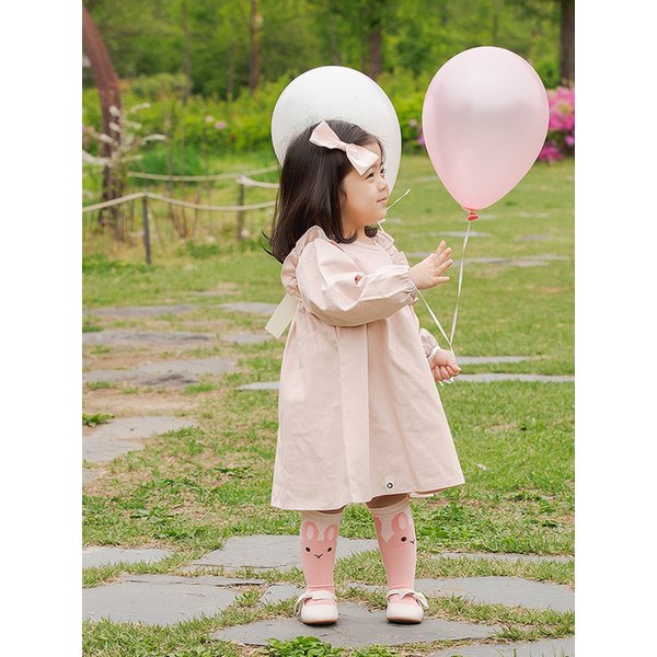 달콤말랑한 마시멜로우 - 아기 프릴 원피스