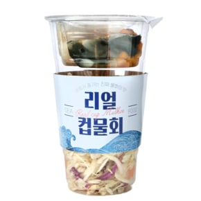 여름에 제격 시원한 컵물회+육수