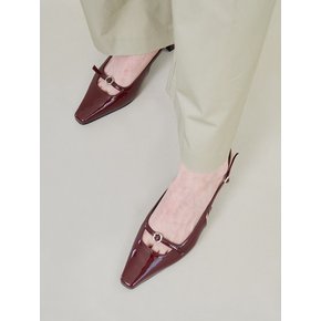 Kate Slingback Pumps Wine