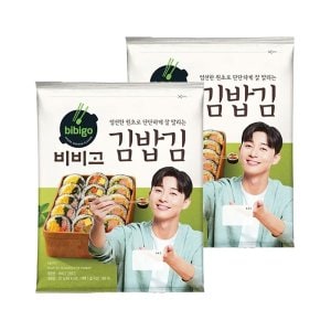  비비고 김밥김 22g(10매) x2개