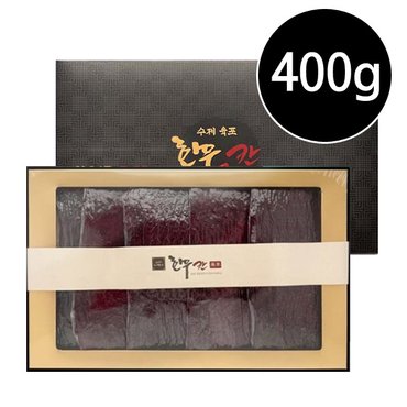  칸육포 칸1+명품 한우육포 선물세트 400g(80gx5팩)/쇼핑백증정/육포선물세트