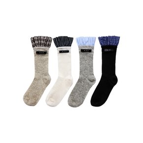 HPP017 Check Pattern Socks