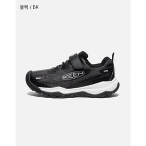 [24FW] [WANDURO SPEED] 블랙 키즈 스니커즈 KNSO4F421BK
