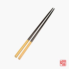 국내산 나무 천연 옻칠 칼라 젓가락 정제칠  노랑 1p