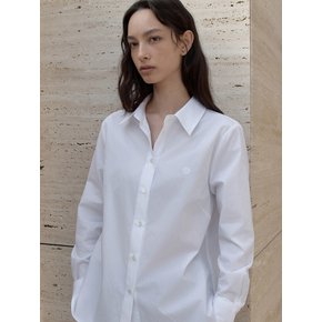 클래식핏 로고 셔츠 화이트 OU1790
