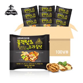 하루하루 건강더함 블랙넛츠 브라질넛 25g x 100봉(낱봉)