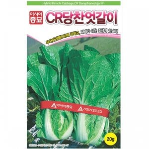 아시아종묘 배추씨앗 CR당찬엇갈이 (20g)