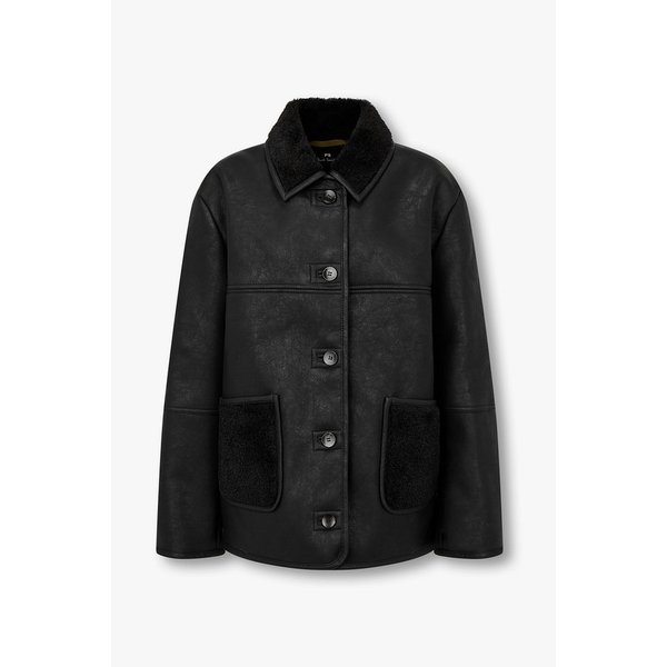 [PS PAUL SMITH] 여성 포 시어링 자켓 5745307105000