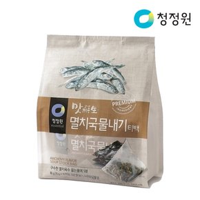 청정원 맛선생 멸치 국물내기 티백 80g x6개