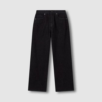 JAJU 여 기모 스트레이트 데님 팬츠 J125401009056