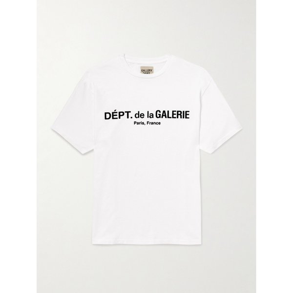 프렌치 럭스 플록 코튼 저지 티셔츠 46376663162999848