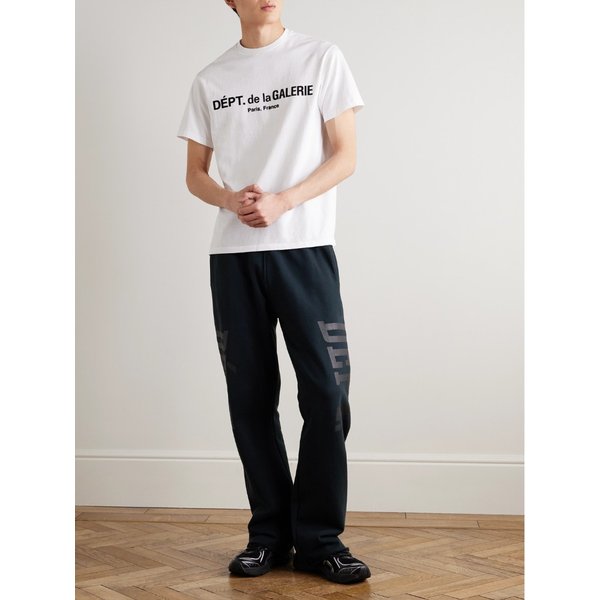 프렌치 럭스 플록 코튼 저지 티셔츠 46376663162999848