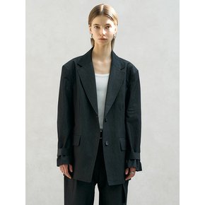 DEMMA TWO BUTTON WIDE JACKET