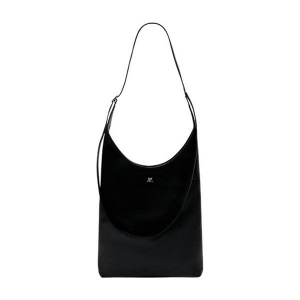 확대된 대표 쿠레쥬 숄더백 CRG025309 BLACK