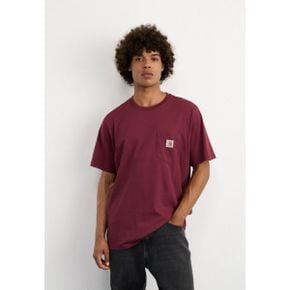 5072383 Carhartt POCKET - Basic T-shirt malbec 105819693