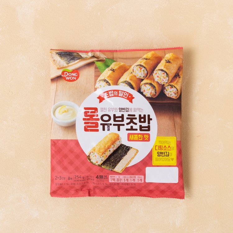 동원 롤 유부초밥 새콤한 맛 254g, 믿고 사는 즐거움 SSG.COM 동원 롤 유부초밥 새콤한 맛 254G, 믿고 사는 즐거움 Ssg.Com