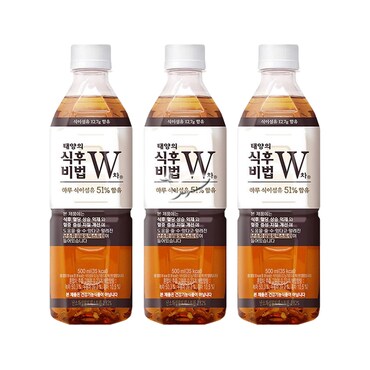  태양의 식후비법 더블유W차 500ml/ 6개