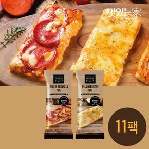 리뉴얼 라쿠치나 포카치아 수제 피자 11팩(페퍼로니6+허니갈릭5)