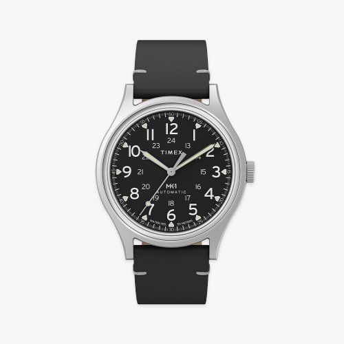 MK1 오토매틱 밀리터리 가죽시계 40mm