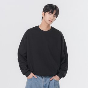 페이크 밴딩 자동넣입 맨투맨 티셔츠 MAR334 (2 COLOR)