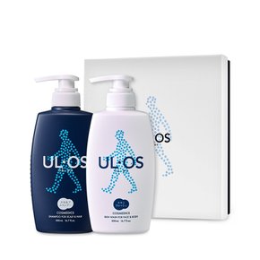 클렌징케어 페이스바디 클렌저 2종 세트 스킨워시 500ml +스칼프샴푸 500ml