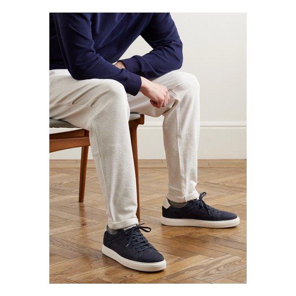 누벅 스니커즈 블루 1647597311160447