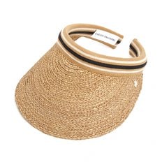 헬렌카민스키 비앙카 여성 바이저 HAT50265 NOUGAT BLACK STRIPE