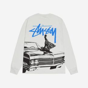 스투시 비트 크레이지 롱슬리브 티셔츠 포그 Stussy Beat Crazy LS T-Shirt Fog